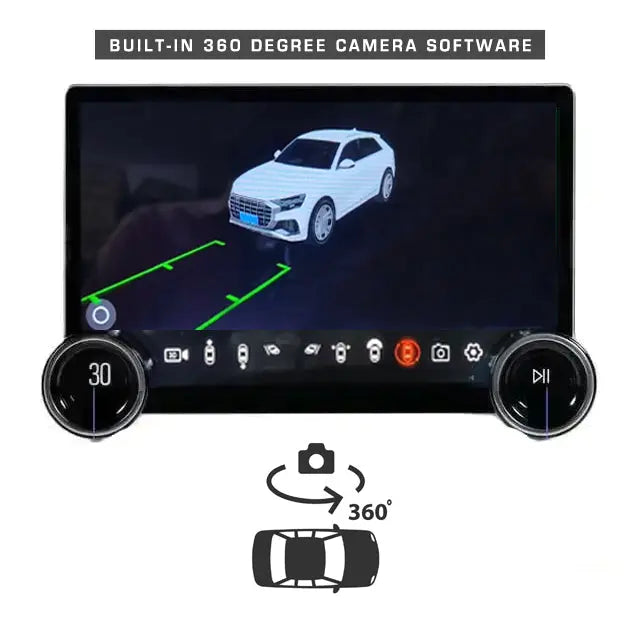 Diamond 2K - 11.5 Inch Dual Knob Android Multimedia Entertainment Unit - VW Golf 7 Diamond 2K