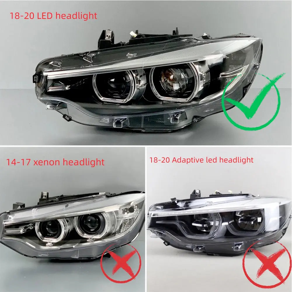 BM F80 M3 / F82 M4 (18-20) Lemon Yellow DRL LED Headlight Modules - No ...