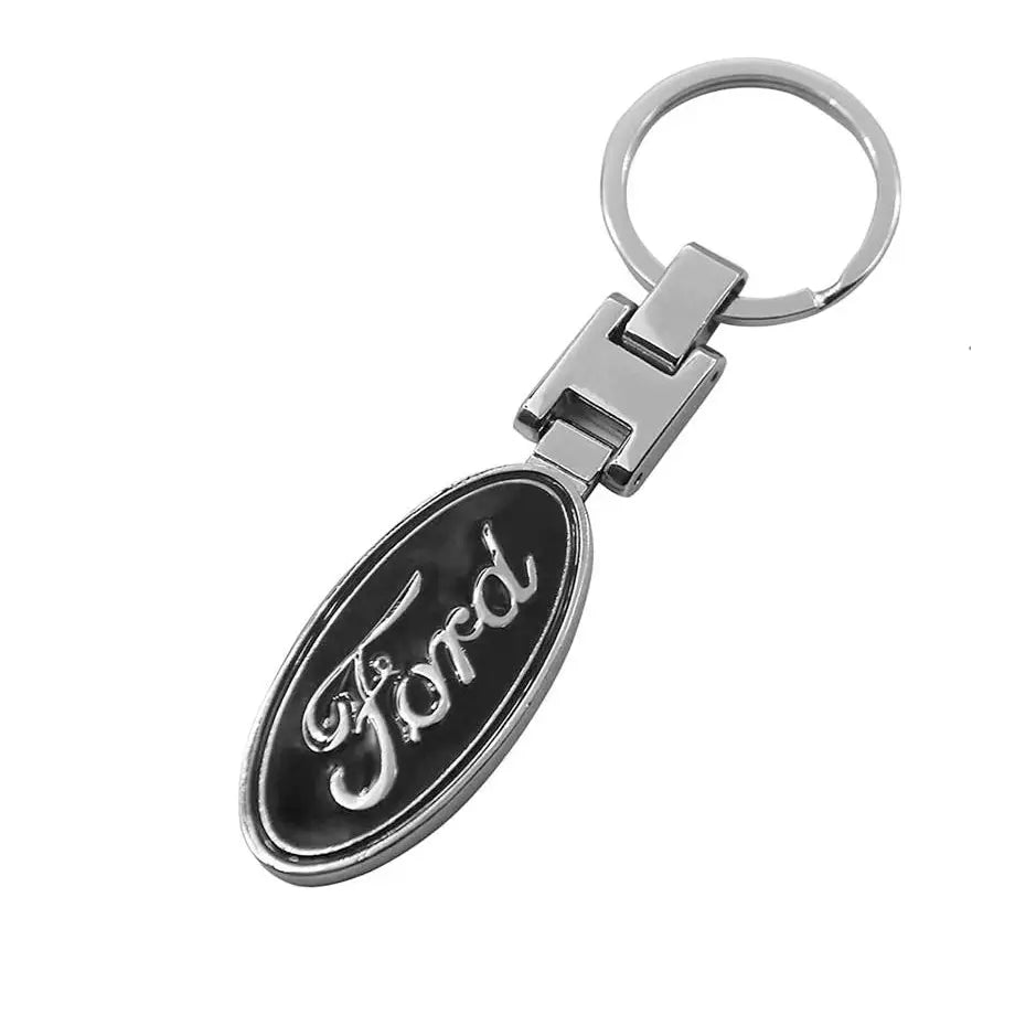 Ford Branded Chrome Key Ring maxmotorsports