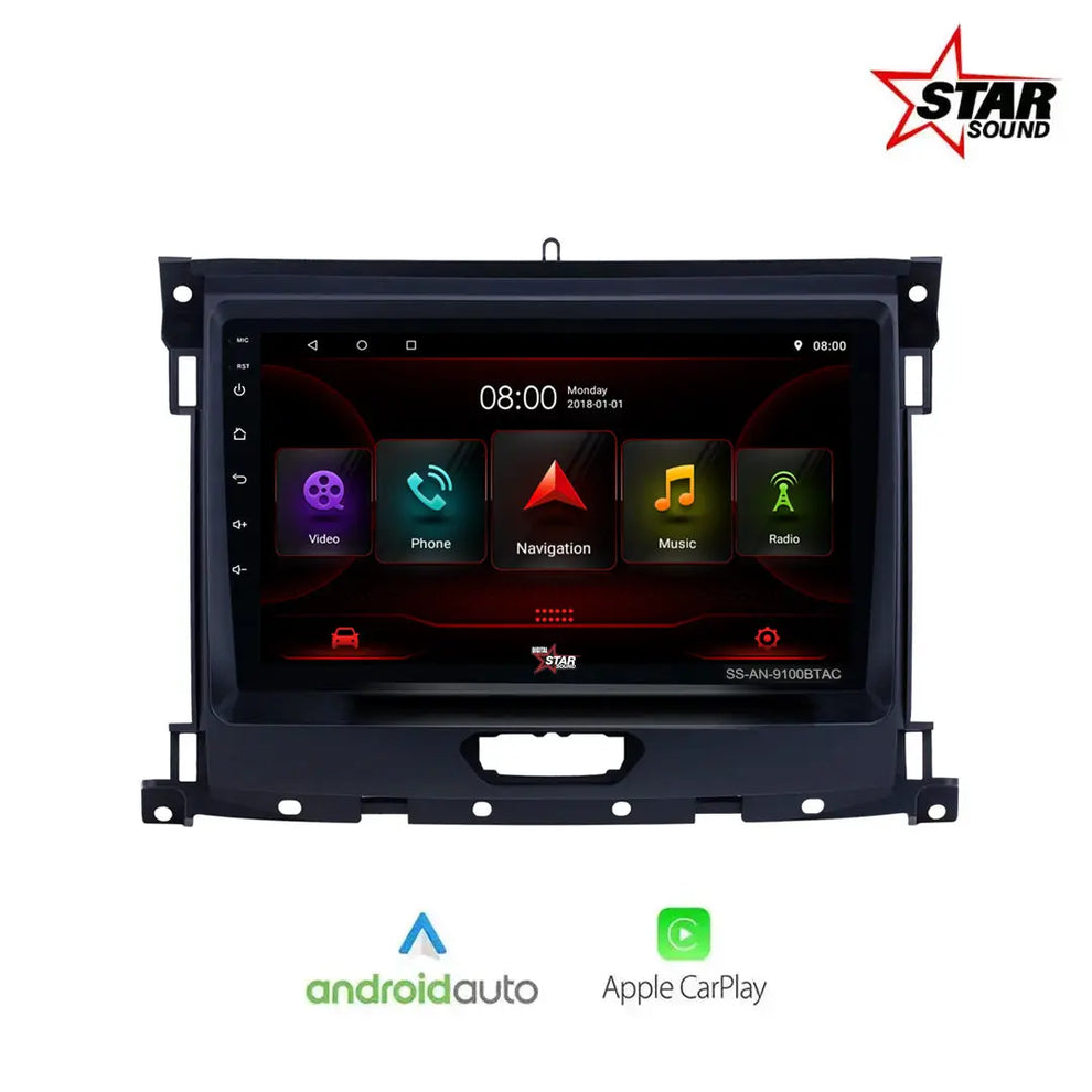 Ford Ranger T7 (15-21) - 9 Inch Star Sound Android Entertainment & GPS ...
