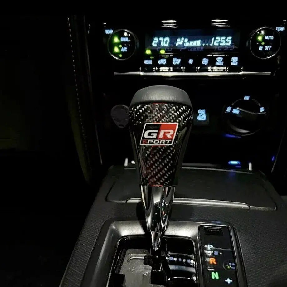 Toyota Hilux / Fortuner Carbon Fiber GR Sport Gear Knob (Automatic) Max Motorsport