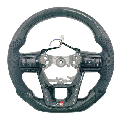 Toyota Hilux / Fortuner Genuine Carbon Fibre GR Sport Style Steering Wheel Max Motorsport