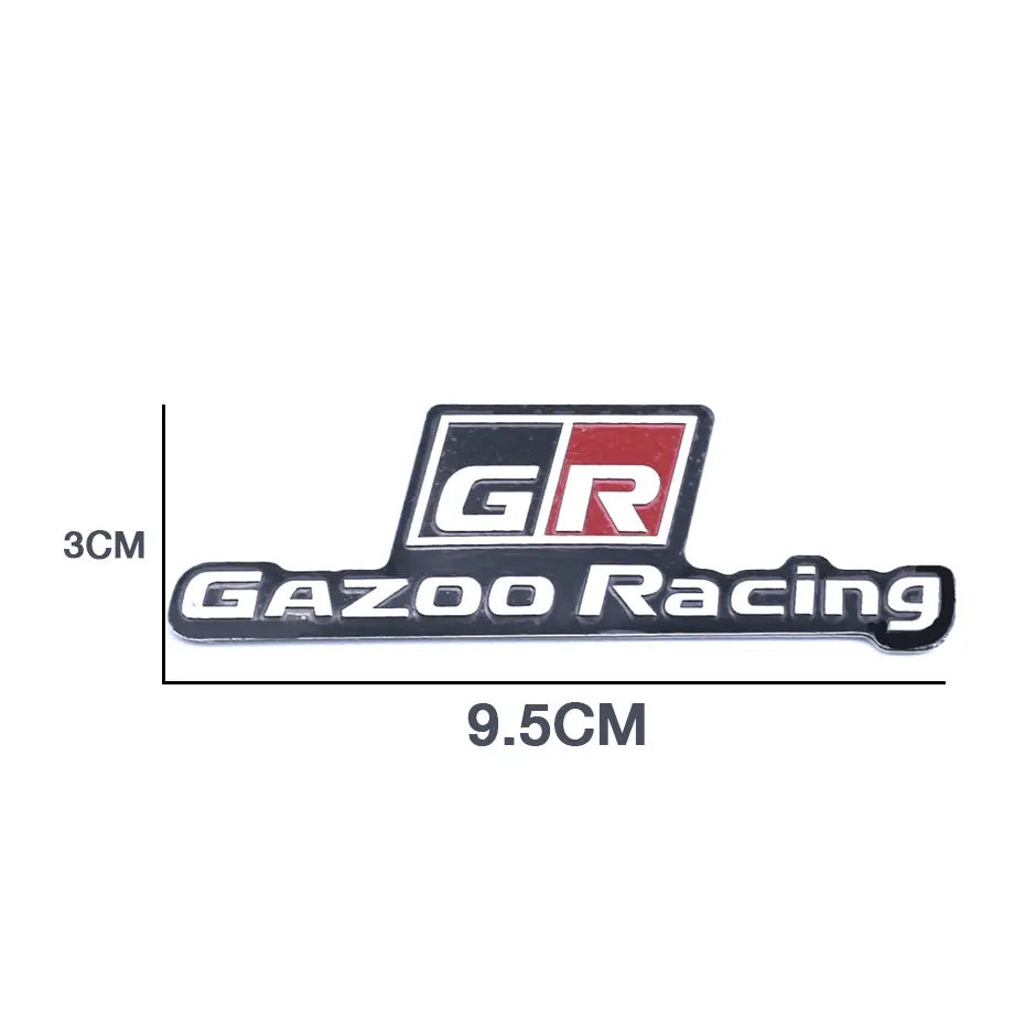 GR Gazoo Racing Aluminium Badge Max Motorsport