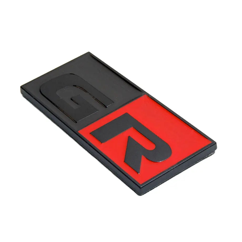 GR Gazoo Racing Square Badge - Black & Red Max Motorsport