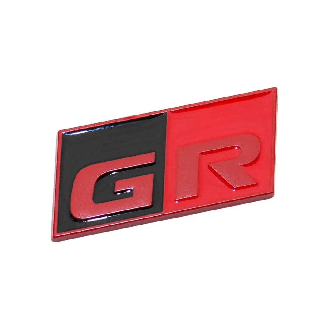 GR Gazoo Racing Square Badge - Red Max Motorsport