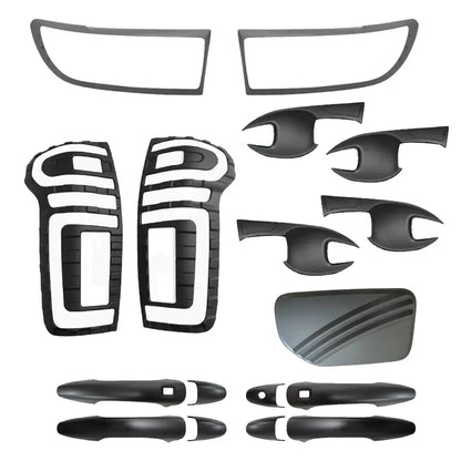 GWM P Series Passenger (21-On) Matte Black Accessories Kit (17-Piece) Max Motorsport