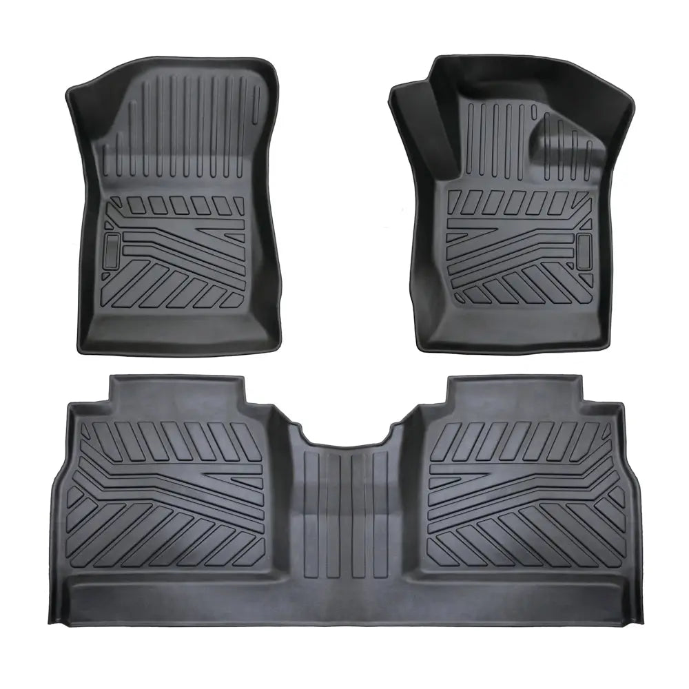 GWM P Series (21-On) Passenger Moulded TPE Rubber Floor Mats (3-Piece) Max Motorsport