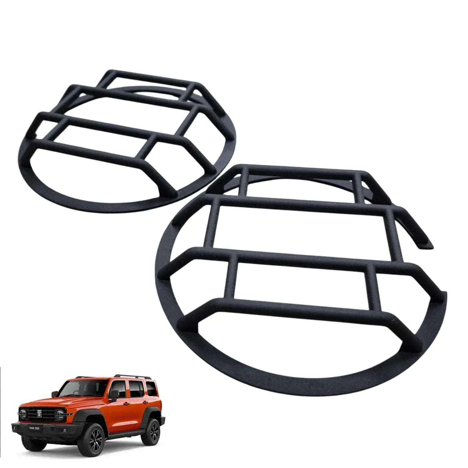 GWM Tank 300 (24-On) Aluminium Headlight Trim Protector Surrounds Max Motorsport