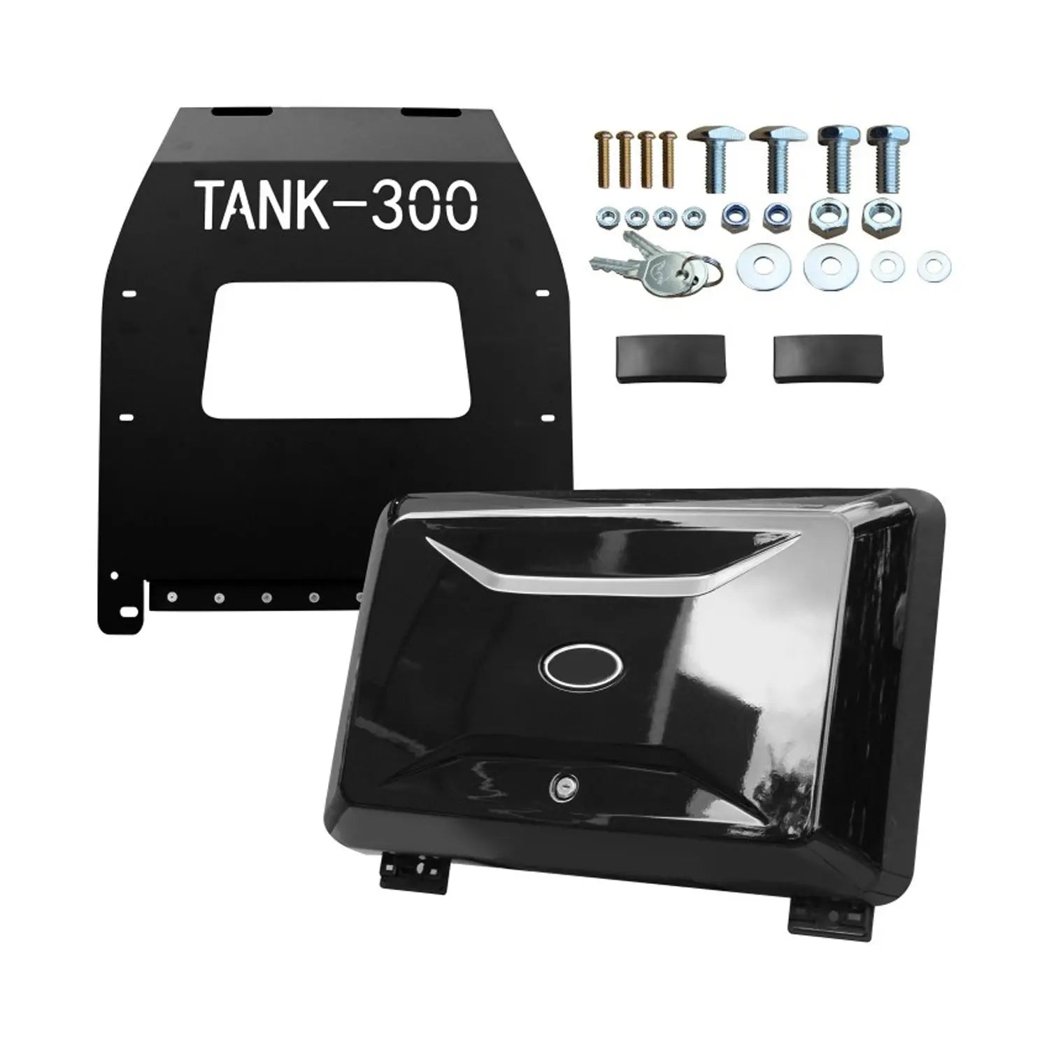GWM Tank 300 (24-On) Defender Style Gloss Black Side Storage Box Max Motorsport