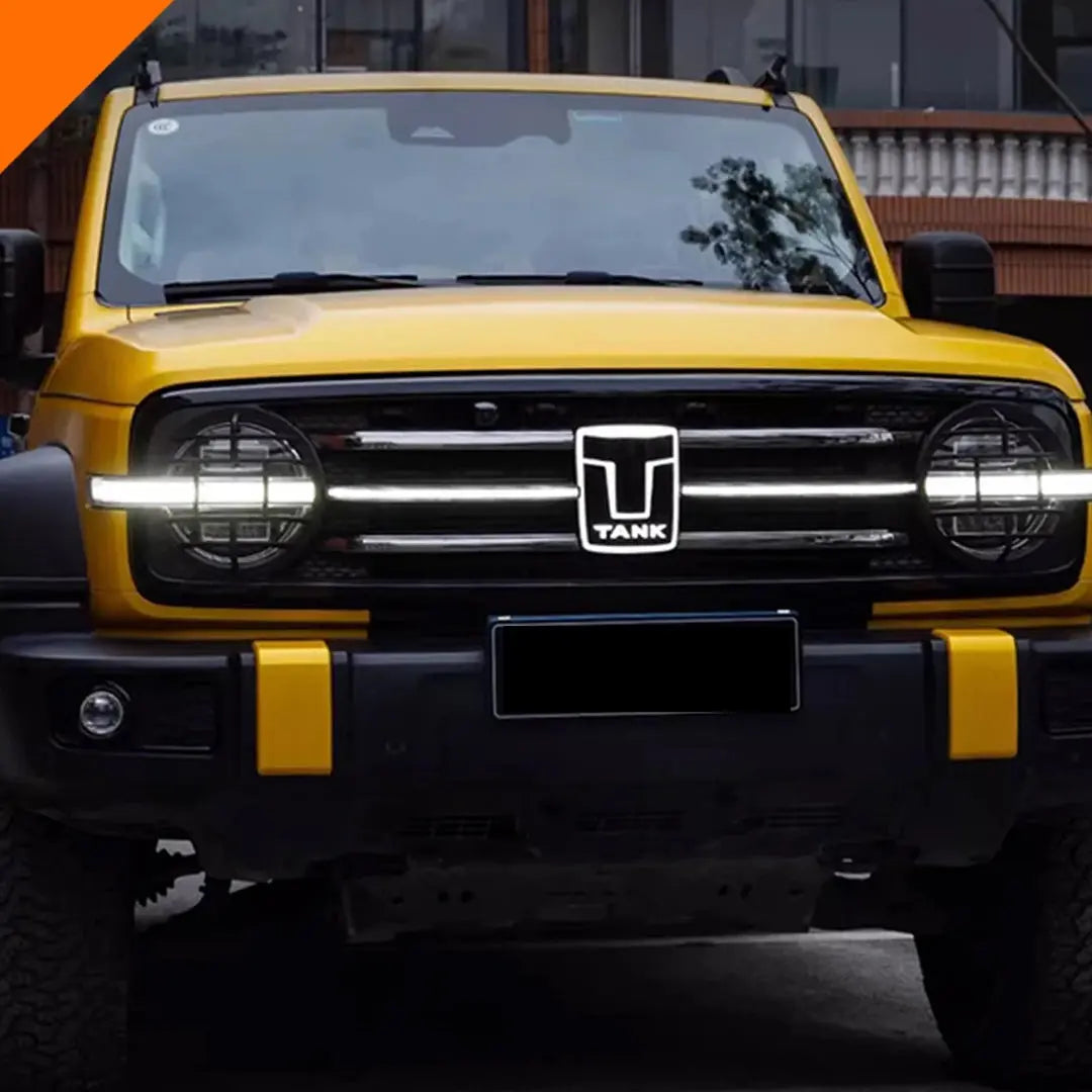 GWM Tank 300 (24-On) LED Light-Up Emblem With LED Grille Strip Max Motorsport