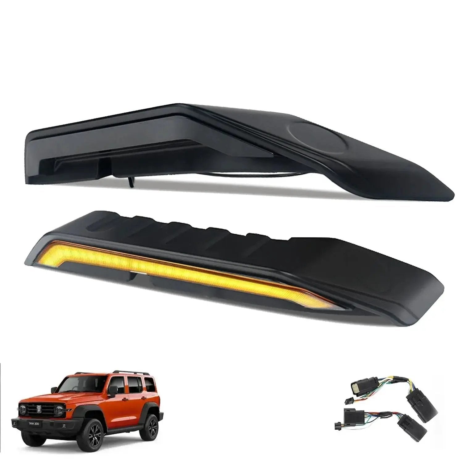 GWM Tank 300 (24-On) Unpainted Brabus Style Bonnet Scoop Max Motorsport