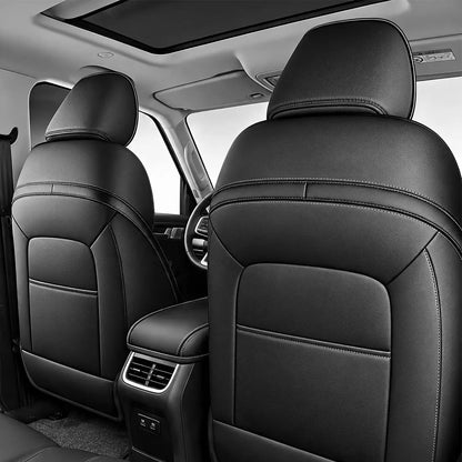 GWM Tank 300 (25-On) Premium Luxury Car Seat Covers - Front & Rear Full Set (Black) Max Motorsport