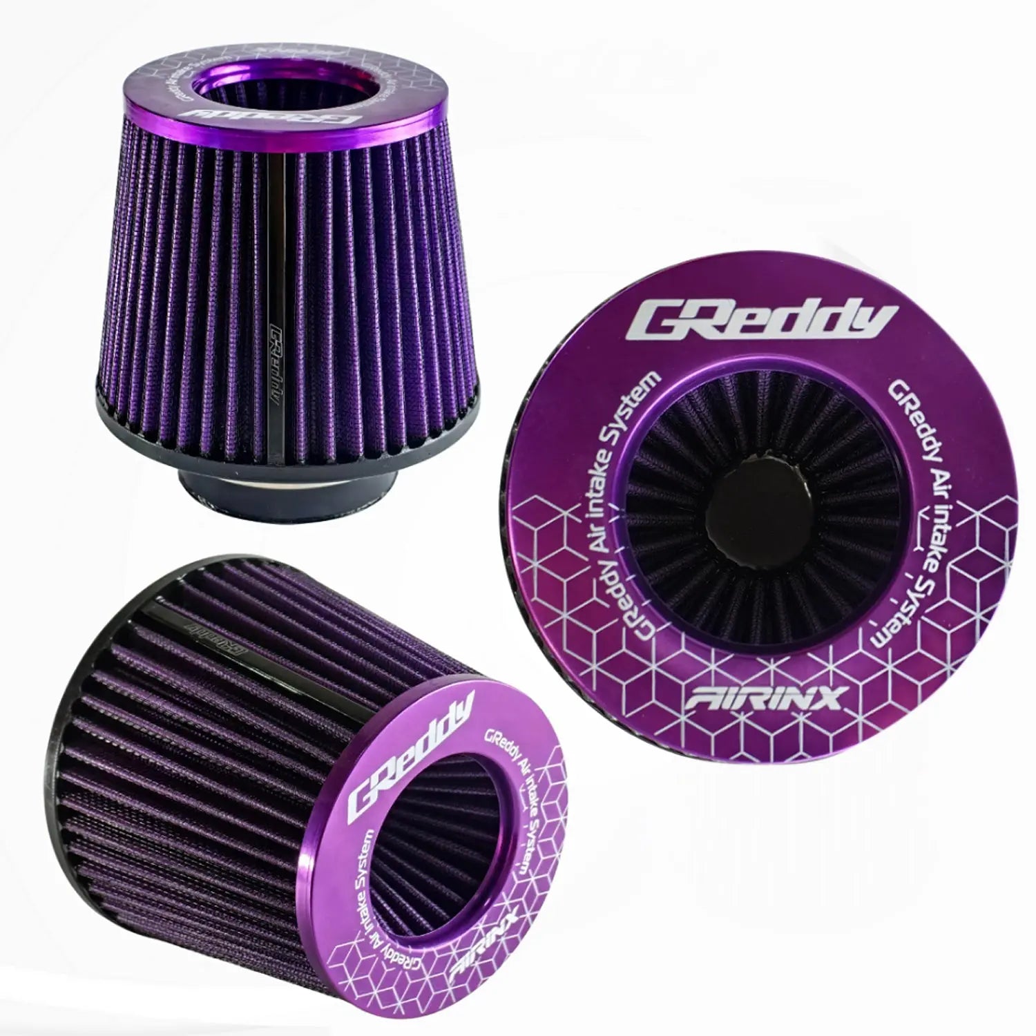 Greddy Airinx 76mm High Performance Cone Air Intake Filter Max Motorsport