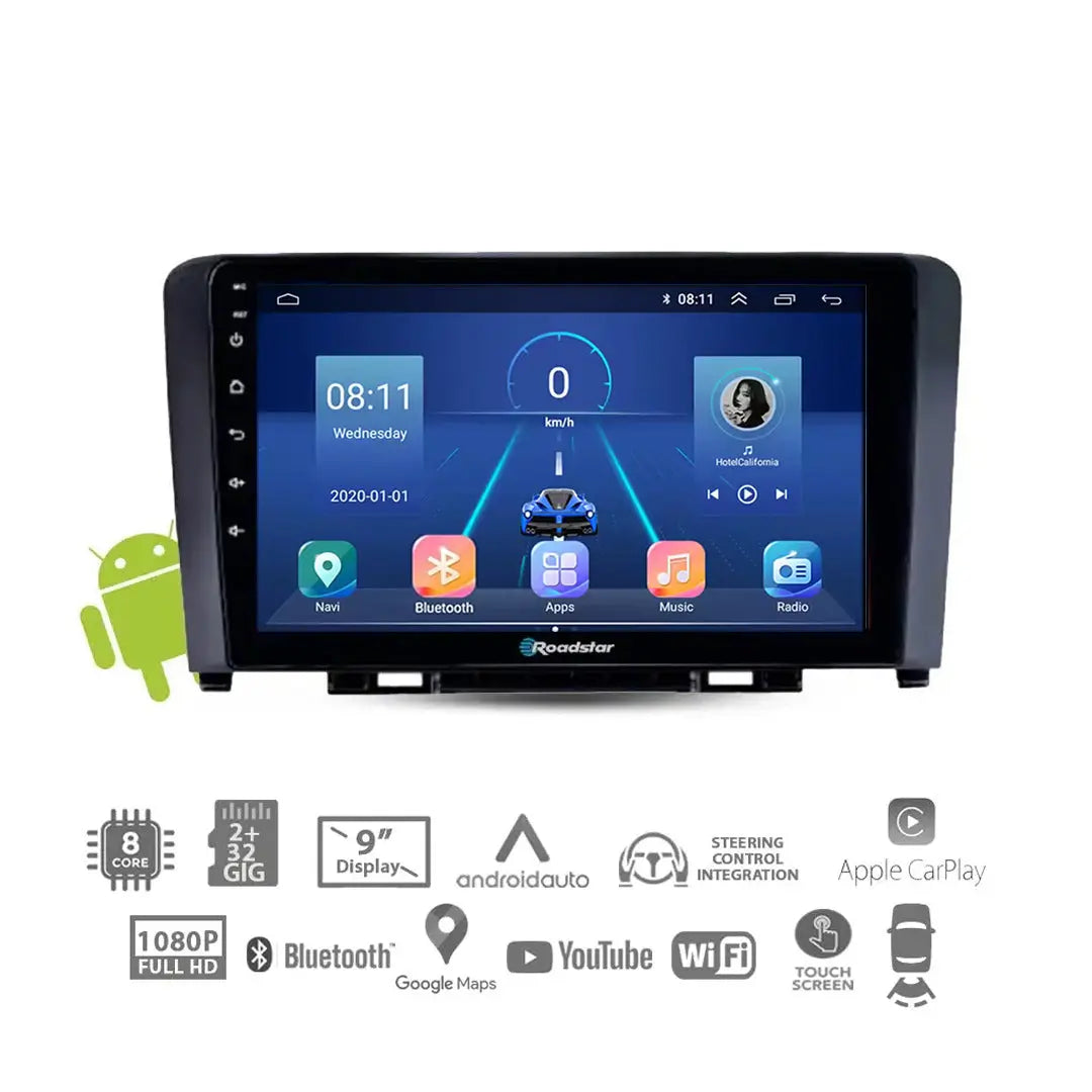 Haval H6 (11-16) - 9 Inch Roadstar Android Entertainment & GPS System Roadstar