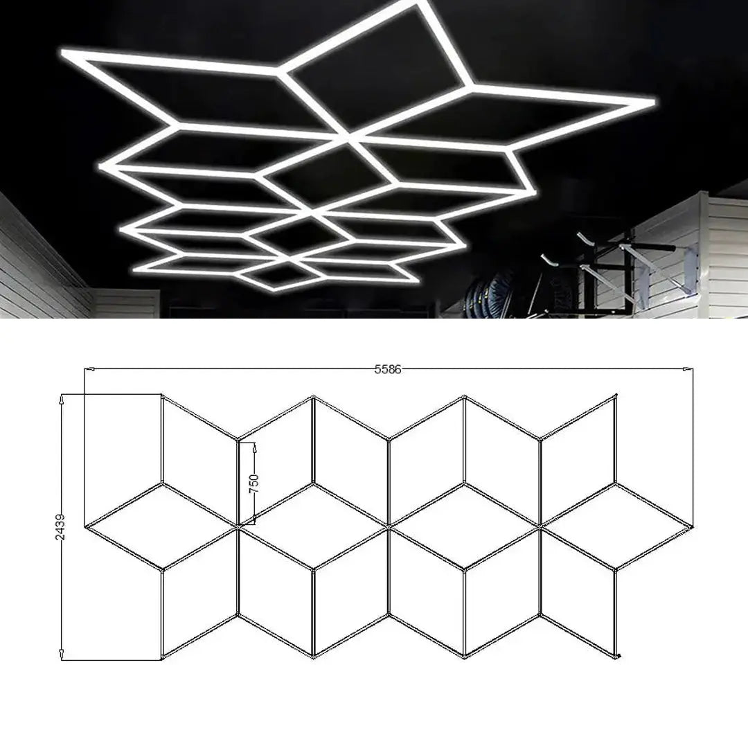 Modular Lighting Led Hexglo Diamond Series Modular Lighting Systems - ZT6103 – Max Motorsport
