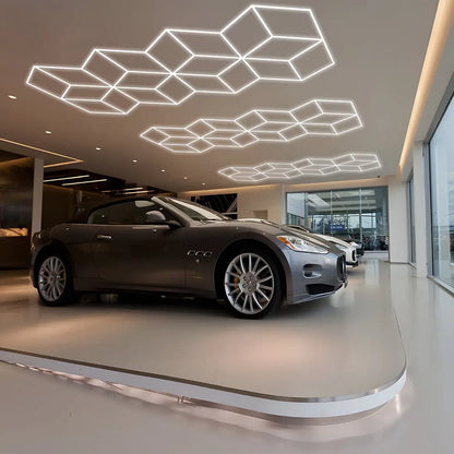 Hexglo Diamond Series Modular Lighting Systems - ZT6104 Hexglo - Hexagon LED Lighting