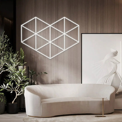 Hexglo Diamond Series Modular Lighting Systems - ZT6106 Hexglo - Hexagon LED Lighting