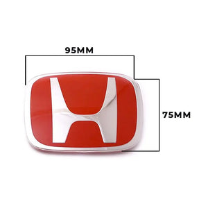 Honda Red Emblem Badge (Small) maxmotorsports