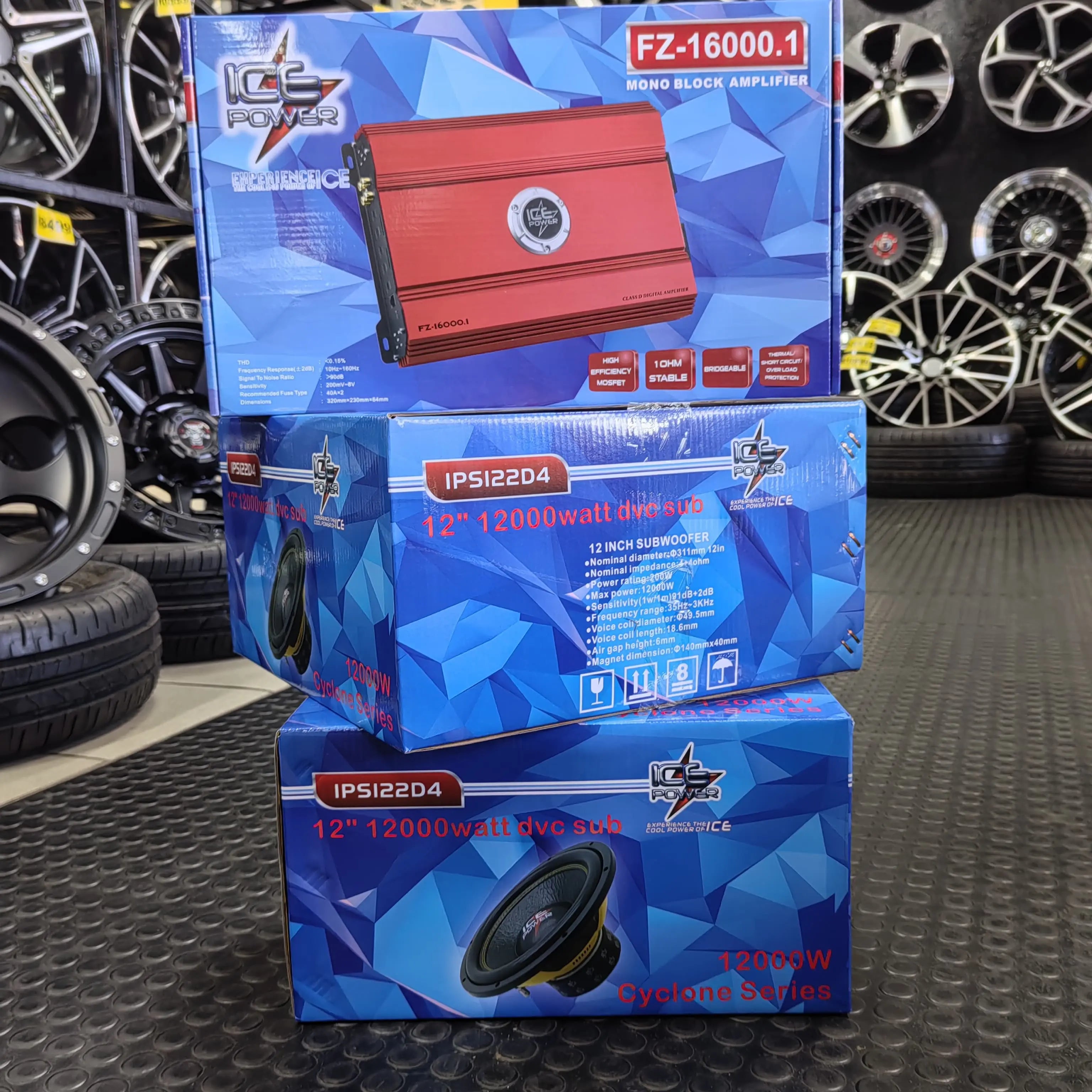 Ice Power Cyclone Audio Combo – Max Motorsport
