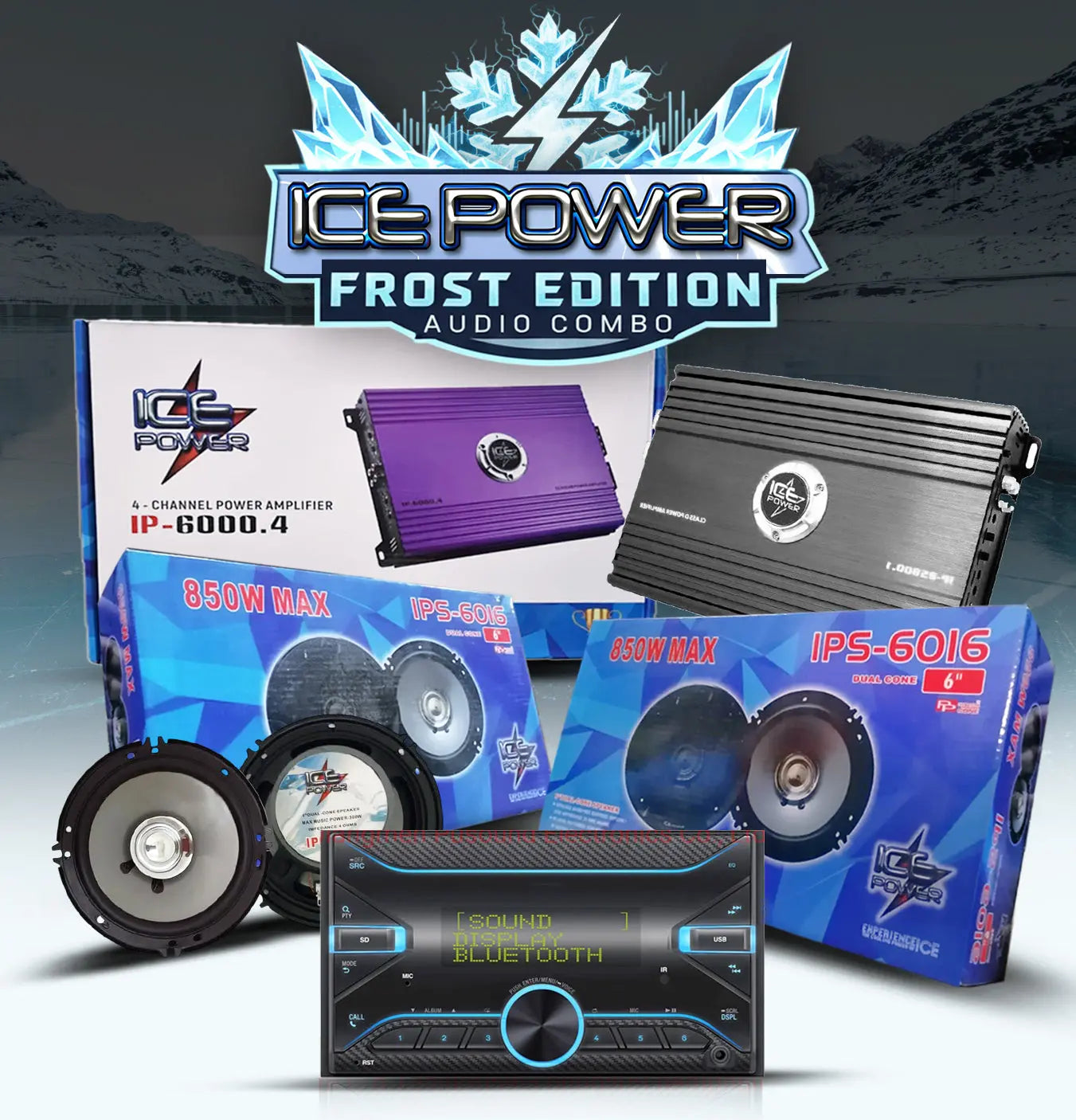Ice Power Frost Edition Audio Combo Ice Power