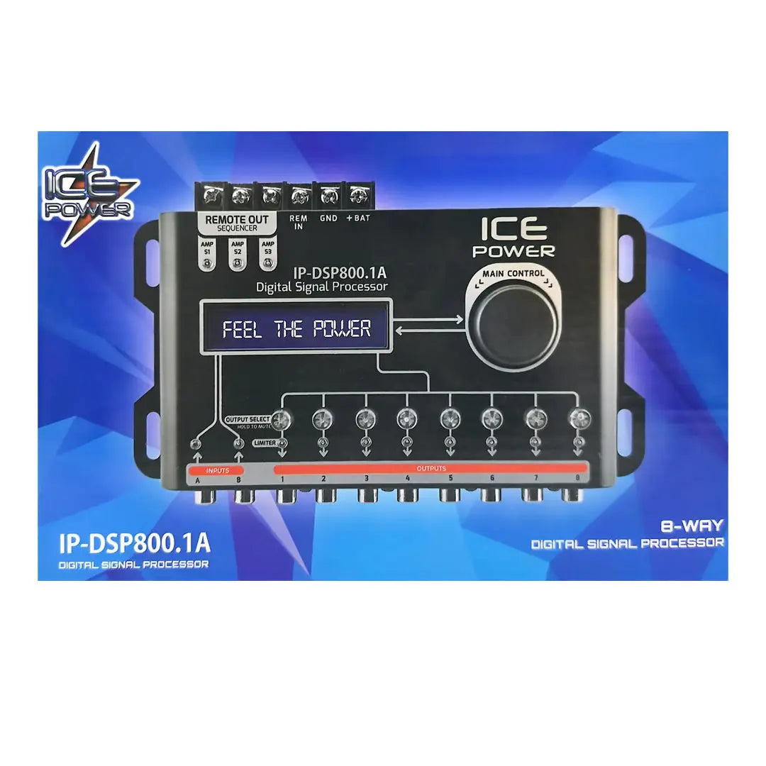 Ice Power IP-DSP800.1A 8-Way Digital Signal Processor Ice Power