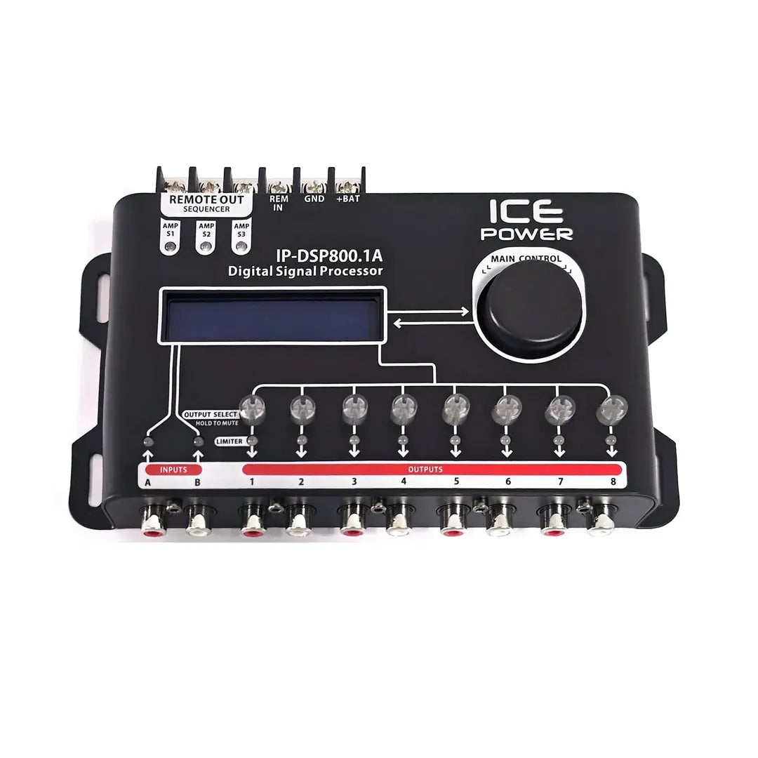 Ice Power IP-DSP800.1A 8-Way Digital Signal Processor Ice Power