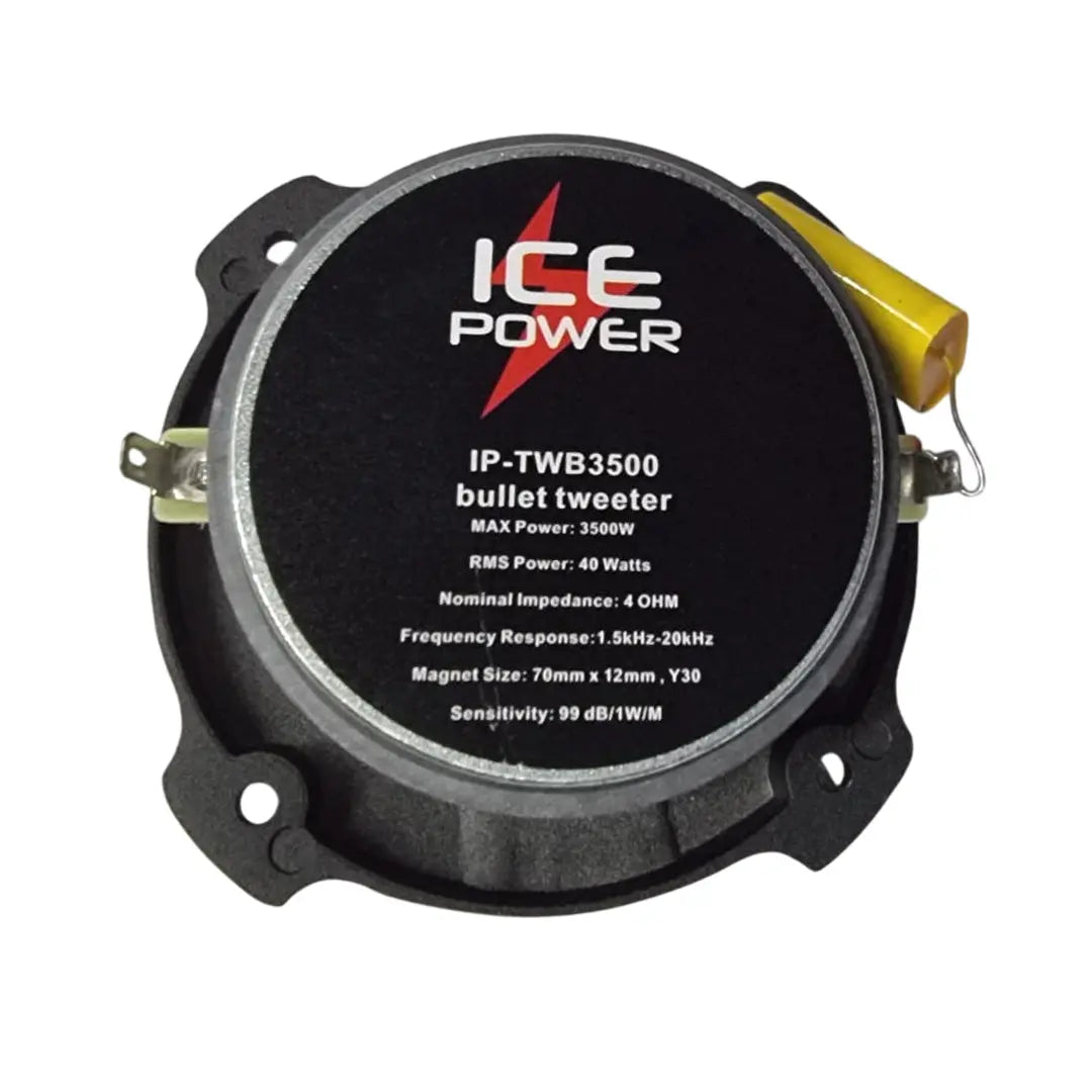 Ice Power - IP-TWB3500 Super Bullet Tweeters (3500W) – Max Motorsport