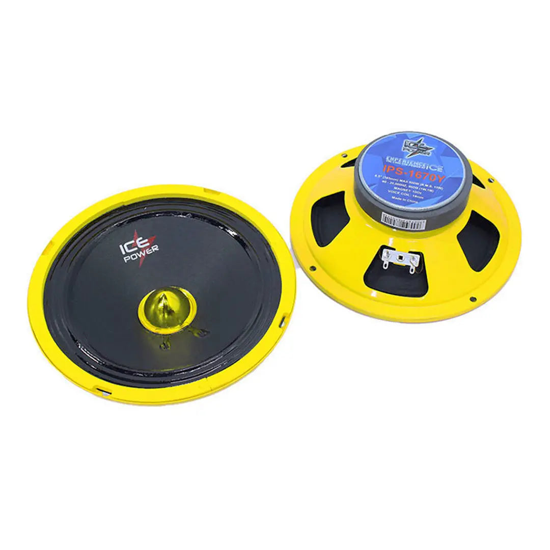 Ice Power IPS-1670Y 6.5" 3-Way Bullet Speakers - 800W Ice Power