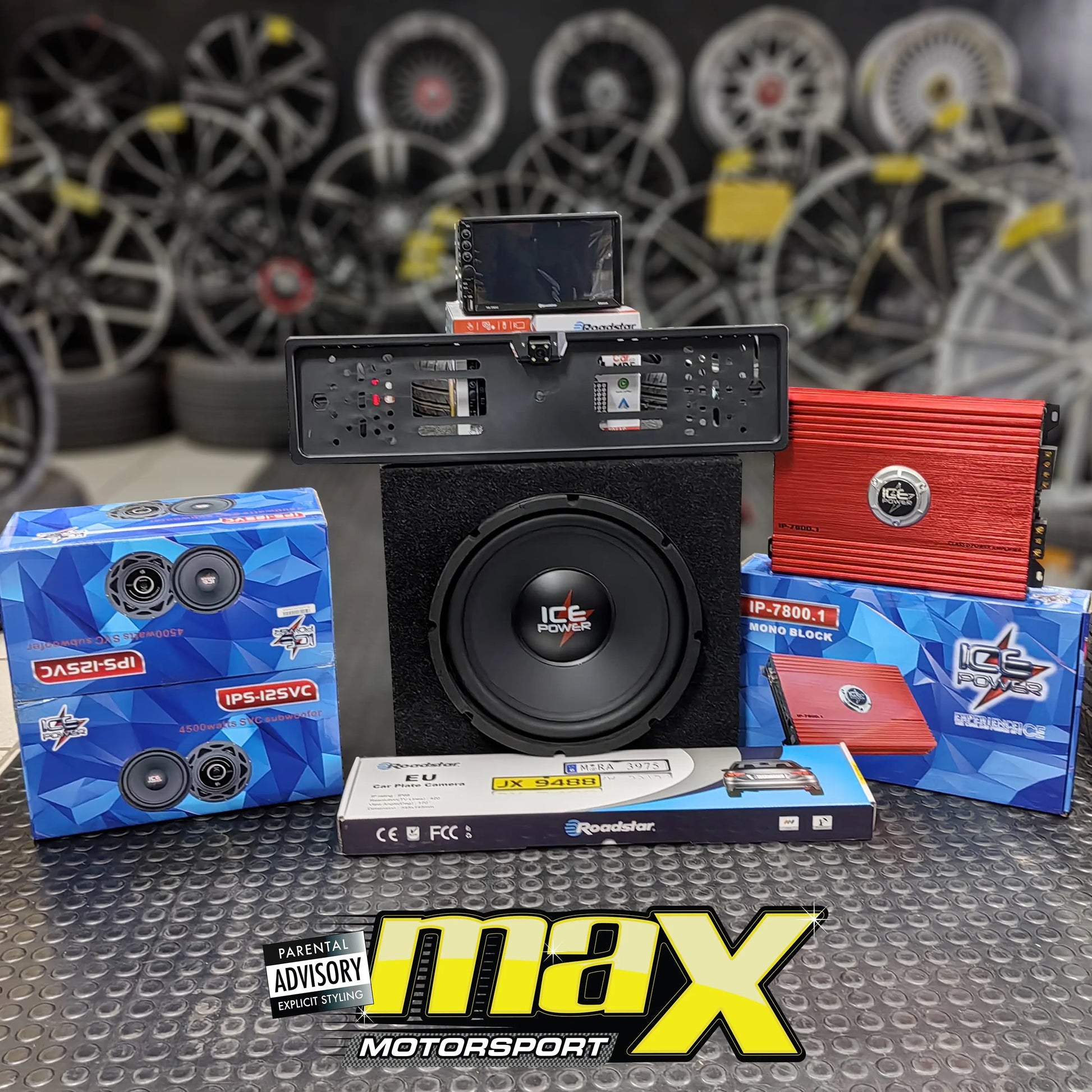 Ice Power Street Audio Combo Max Motorsport