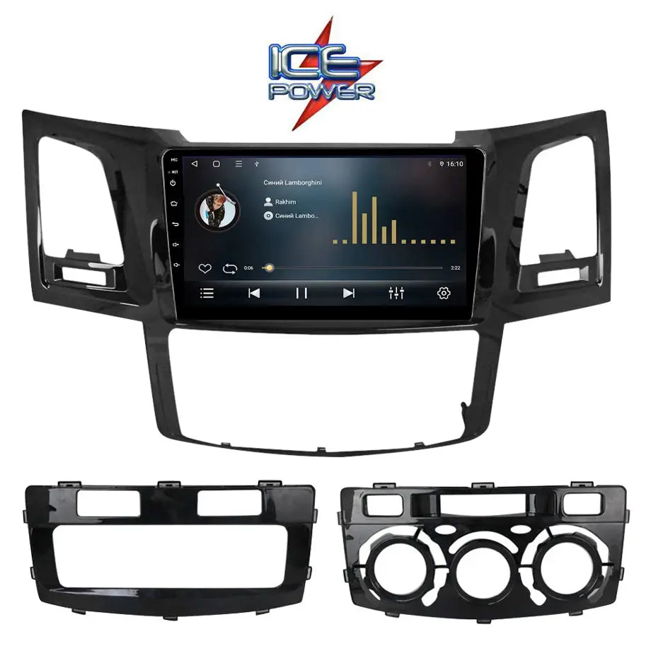 Ice Power - Toyota Fortuner (05-14) - 9 Inch Android Entertainment & GPS System Ice Power
