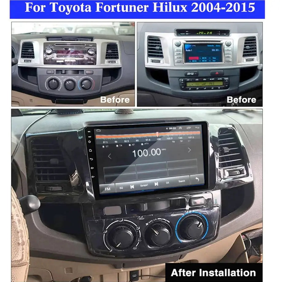Ice Power - Toyota Hilux (05-14) - 9 Inch Android Entertainment & GPS System Roadstar