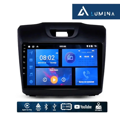 Isuzu D-Max (15-21) - 9 Inch Lumina Android Entertainment & GPS System +FREE Reverse Camera LUMINA AUDIO