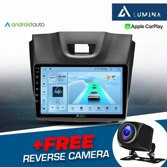 Isuzu D-Max (15-21) - 9 Inch Lumina Android Entertainment & GPS System +FREE Reverse Camera LUMINA AUDIO
