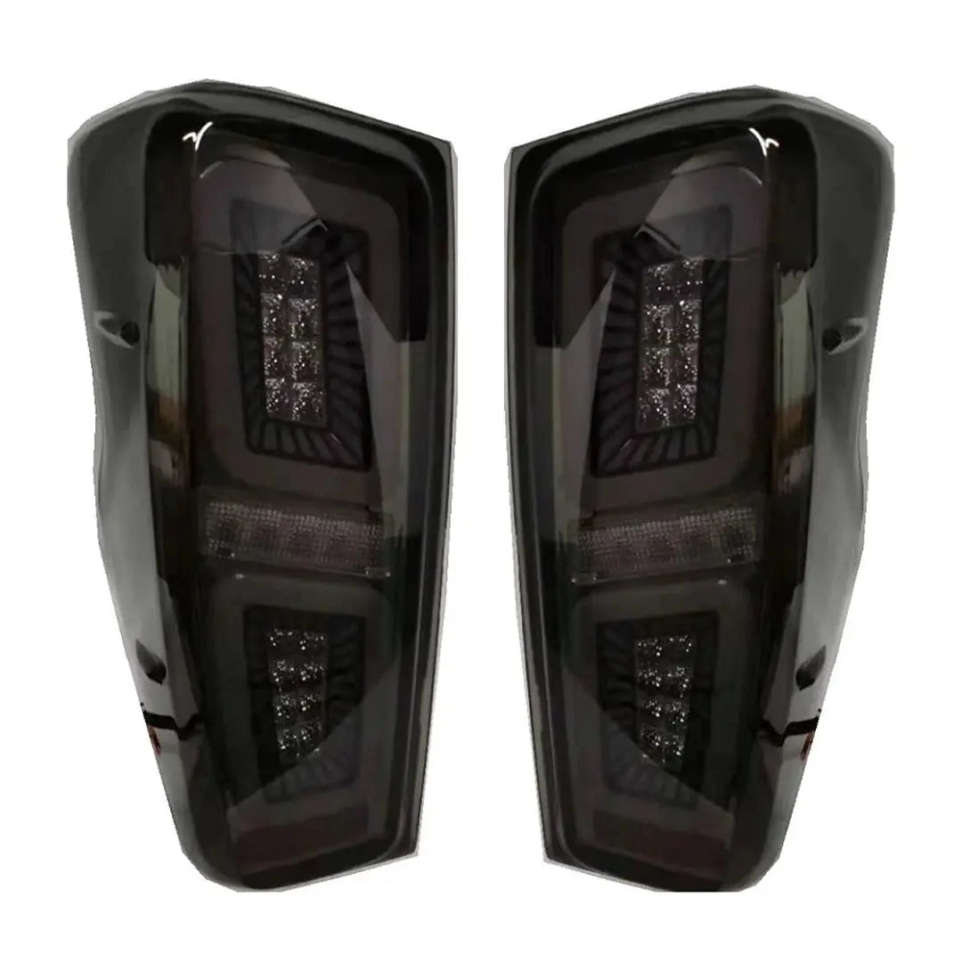 Isuzu D-Max (2021-On) Smoked Black Bar Style LED Taillight Max Motorsport