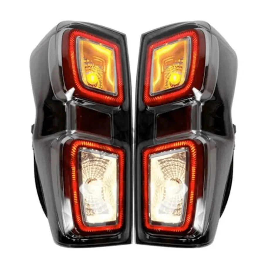 Isuzu D-Max (2021-On) Smoked Black LED Taillight Max Motorsport