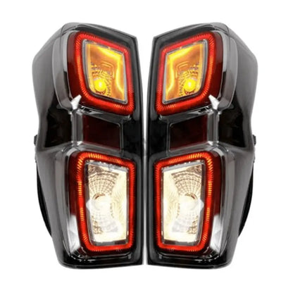 Isuzu D-Max (2021-On) Smoked Black LED Taillight Max Motorsport