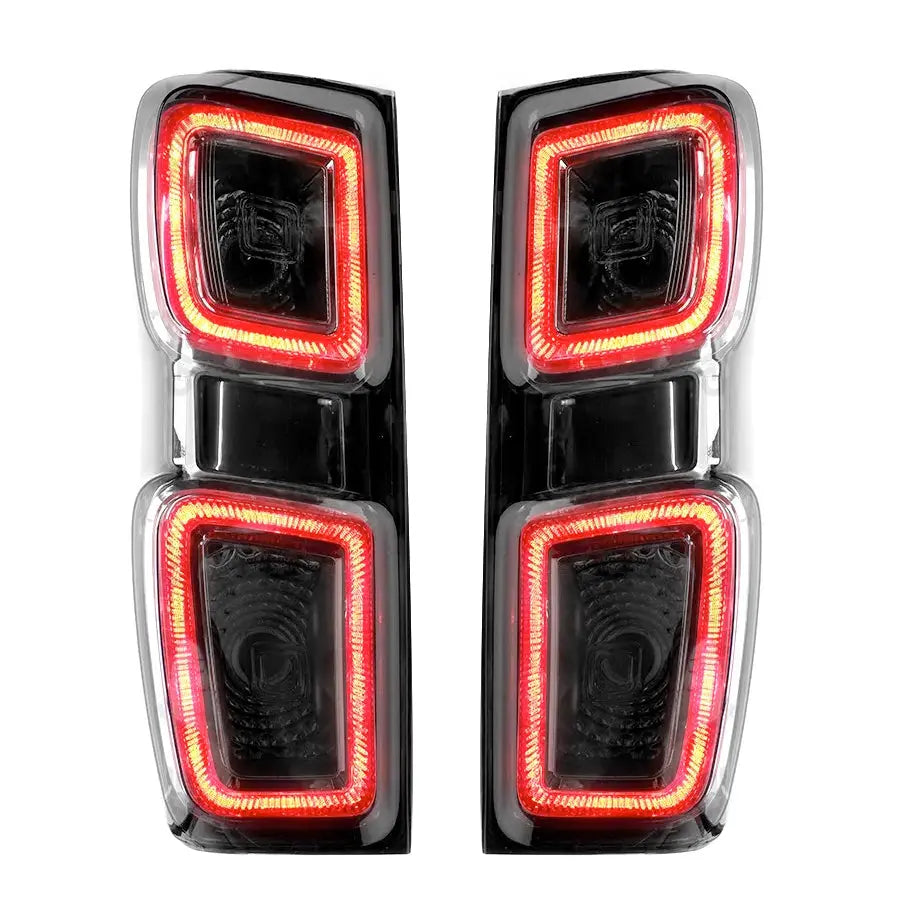 Isuzu D-Max (2021-On) Smoked Black LED Taillight Max Motorsport