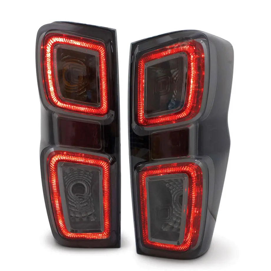 Isuzu D-Max (2021-On) Smoked Black LED Taillight Max Motorsport