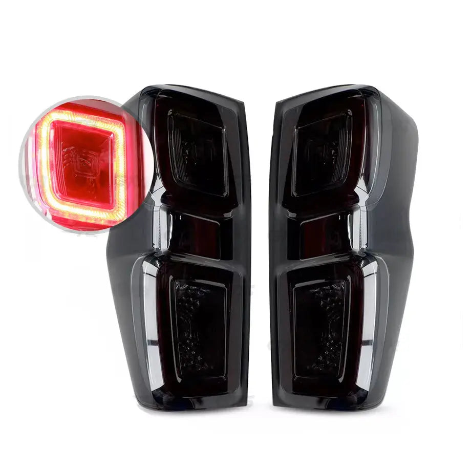 Isuzu D-Max (2021-On) Smoked Black LED Taillight Max Motorsport