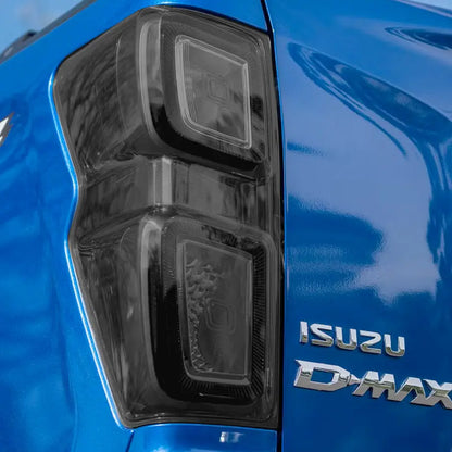 Isuzu D-Max (2021-On) Smoked Black LED Taillight Max Motorsport