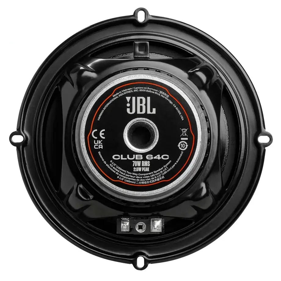 JBL SPKCB64C 6.5" Club Series Two-Way Component Speaker System (210W) JBL Audio