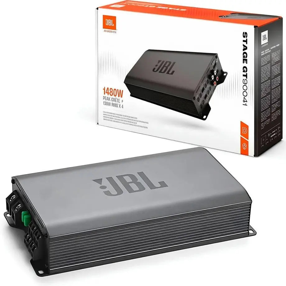 JBL Stage GT90041 High Performance 4-Channel Class-D Amplifier - 130W RMS JBL Audio