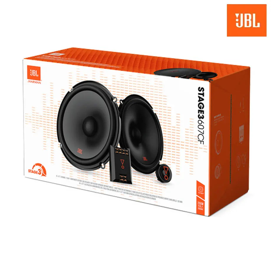 JBL Stage3 607CF – 6.5″ Component Speaker Kit - 50W RMS JBL Audio