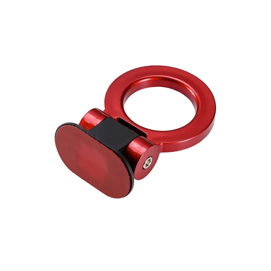 JDM Style Stick On Tow Hook Red Max Motorsport
