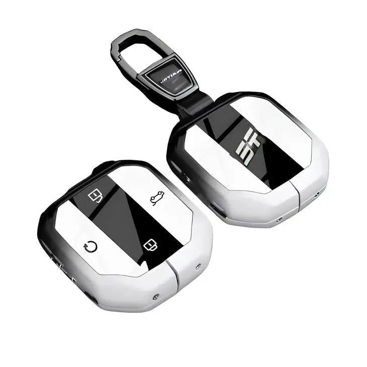Jetour - Hard Shell Metal Key Case Cover With Keyring Max Motorsport
