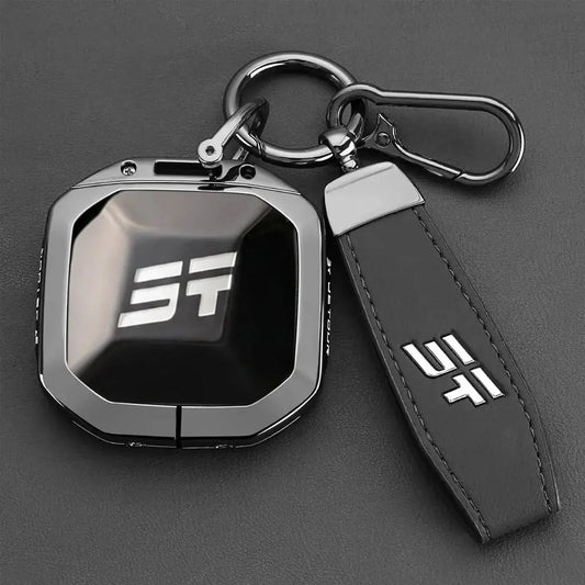 Jetour - Hard Shell Metal Key Case Cover With Keyring Max Motorsport