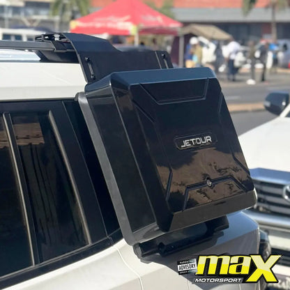 Jetour T1 (25-On) Defender Style Gloss Black Side Storage Box Max Motorsport