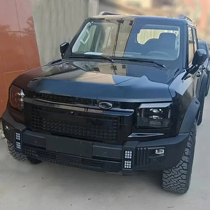 Jetour T2 (24-On) Defender Style Gloss Black Upgrade Grille Max Motorsport