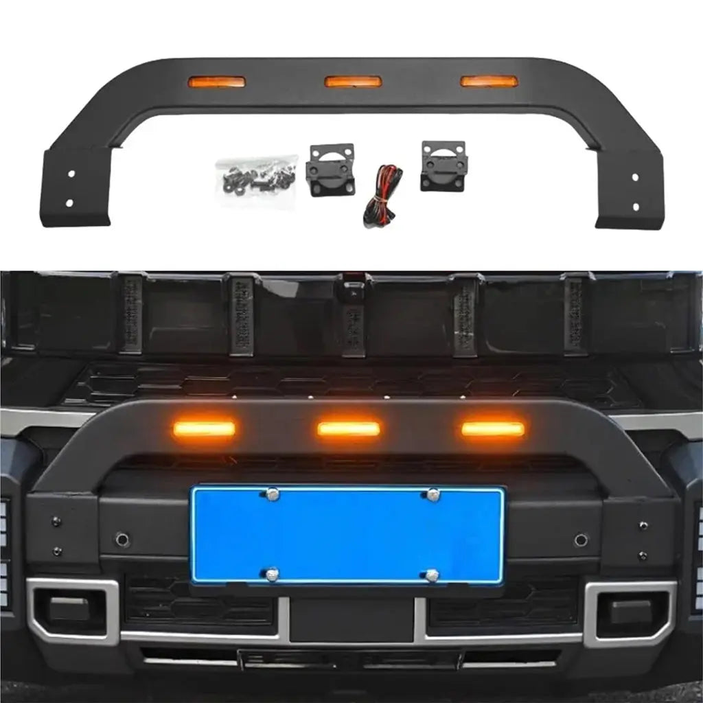 Jetour T2 (24-On) Front Bumper LED Brush Guard Bar Max Motorsport