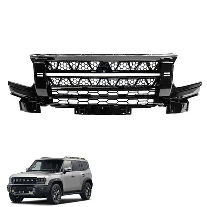 Jetour T2 (24-On) LED Light Bar Design Gloss Black Upgrade Grille Max Motorsport